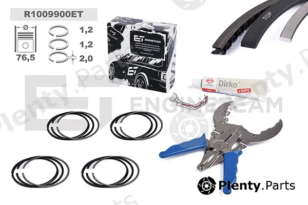 Et Engineteam R1009900ET — Piston Ring Kit