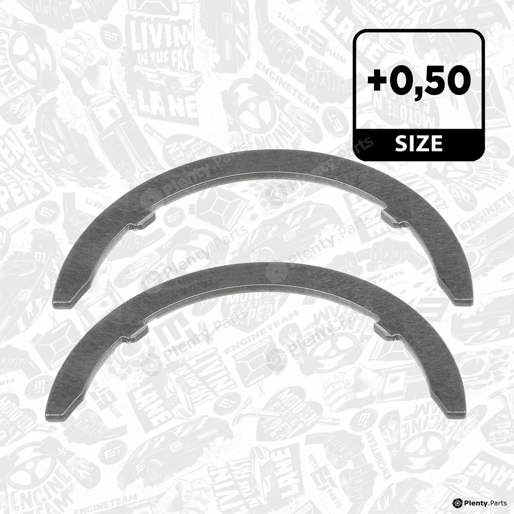 Et Engineteam LA002350 — Thrust Washer, crankshaft