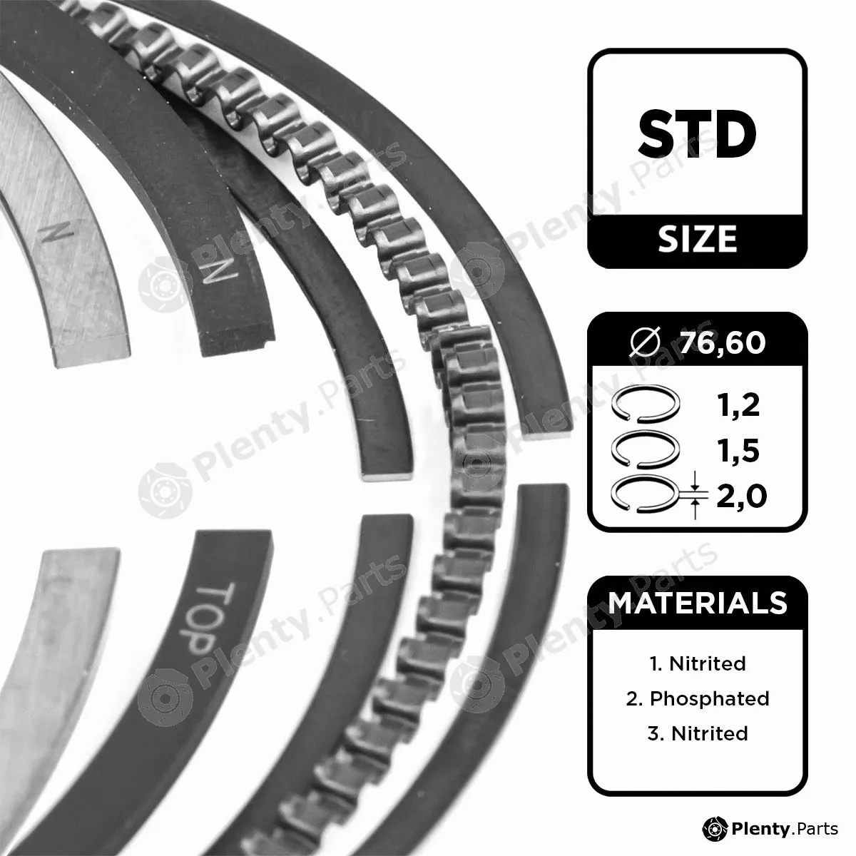 Et Engineteam R1014000 — Piston Ring Kit