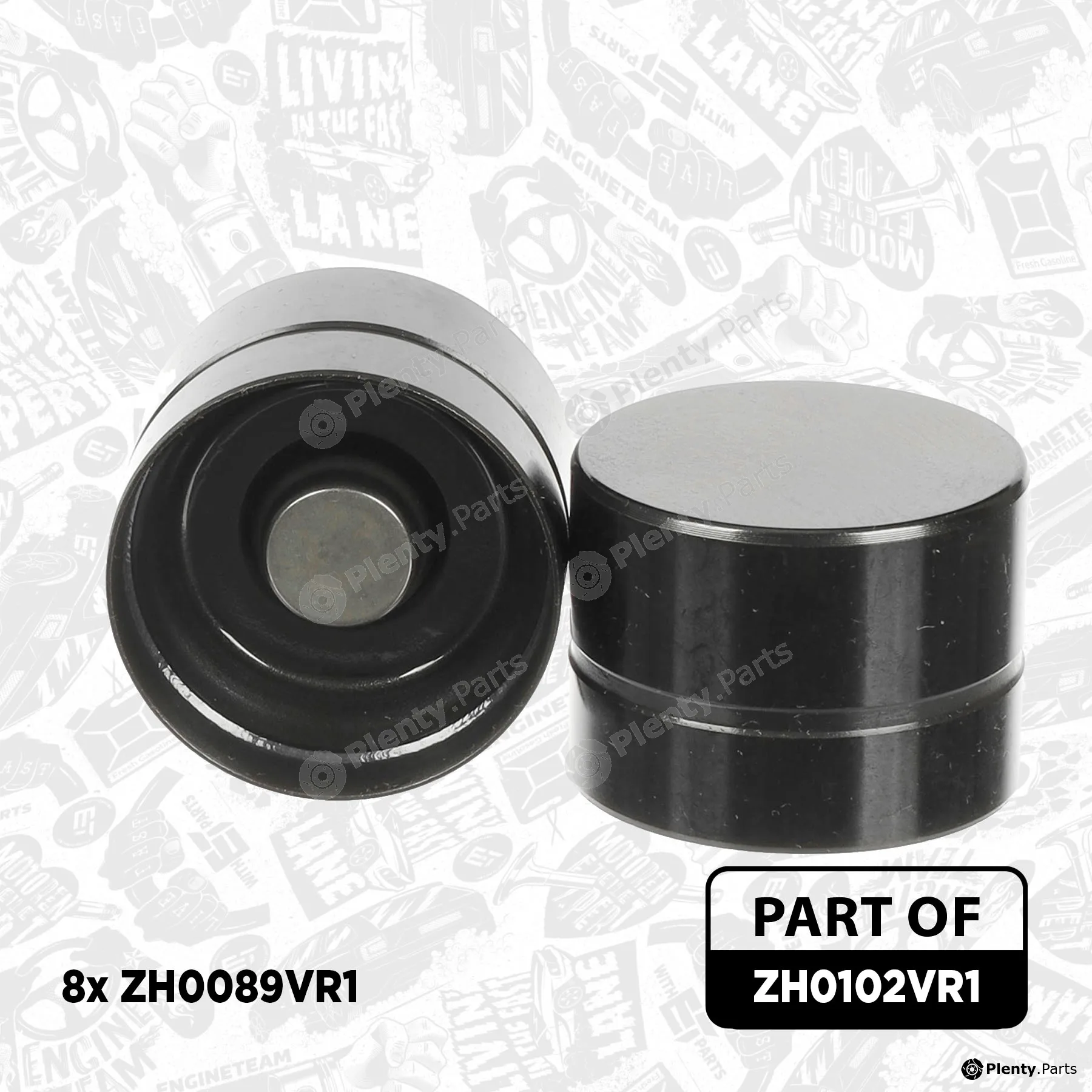 Et Engineteam ZH0102VR1 — Valve Tappet Set