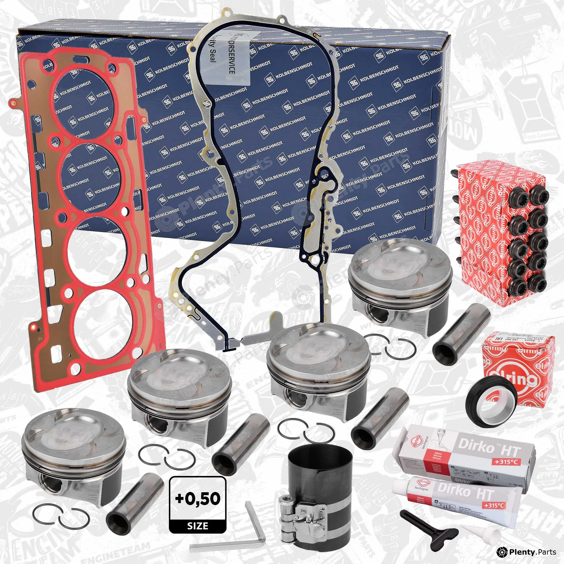 Et Engineteam PM009750KS — Piston Set