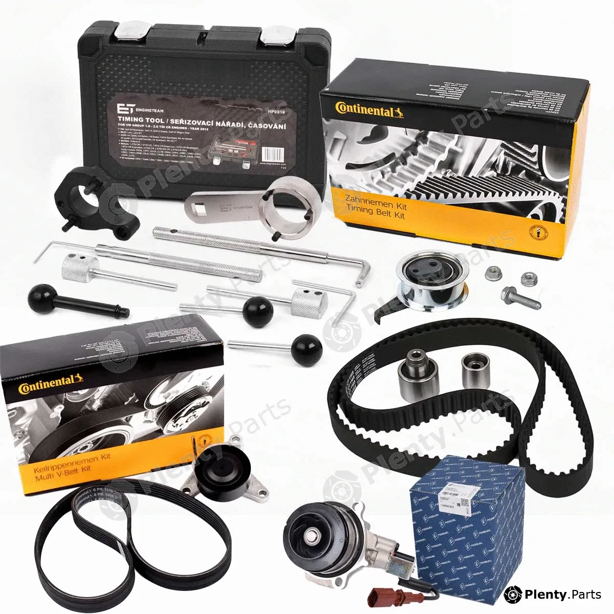 Et Engineteam RM0016VR3 — Water Pump & Timing Belt Kit
