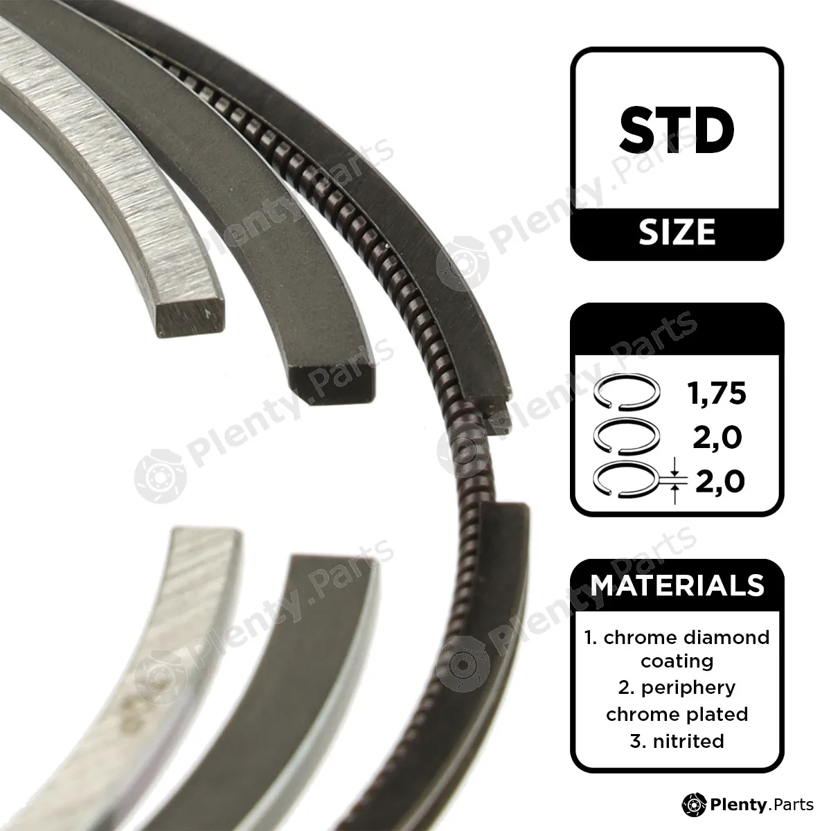 Et Engineteam R1014300 — Piston Ring Kit