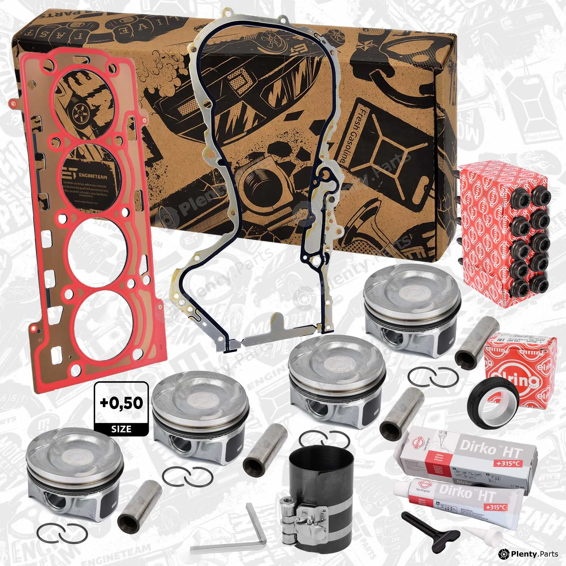 Et Engineteam PM009750ET — Piston Set