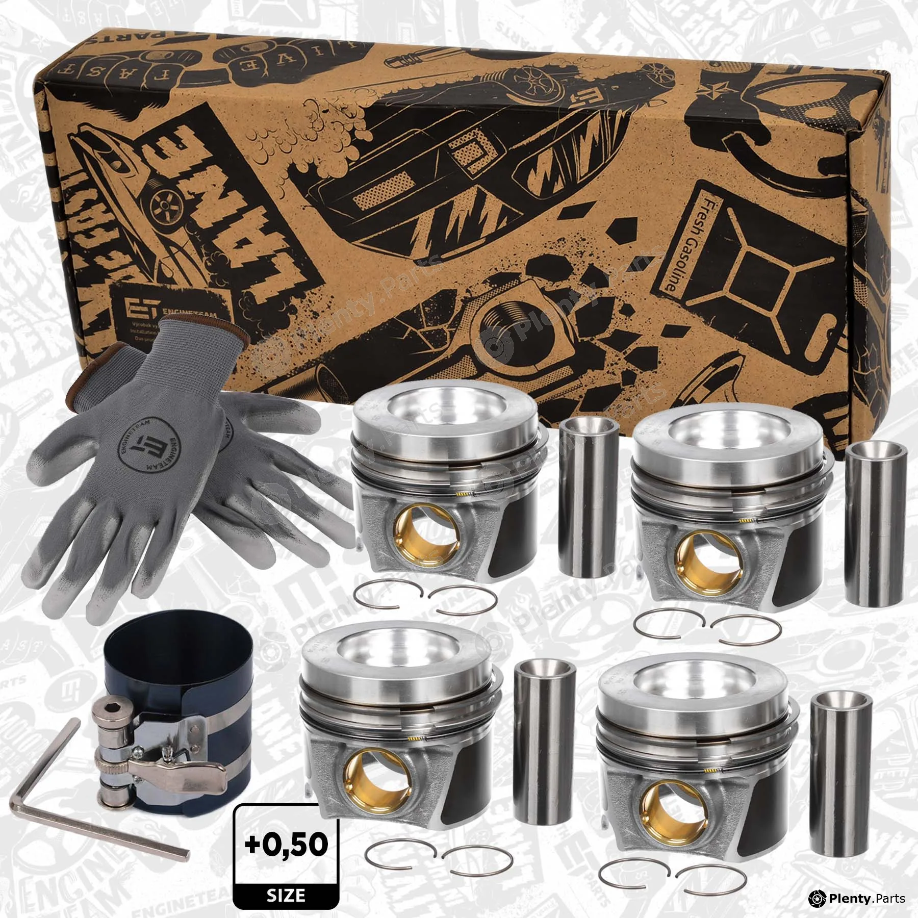 Et Engineteam PM014350VR1 — Piston Set