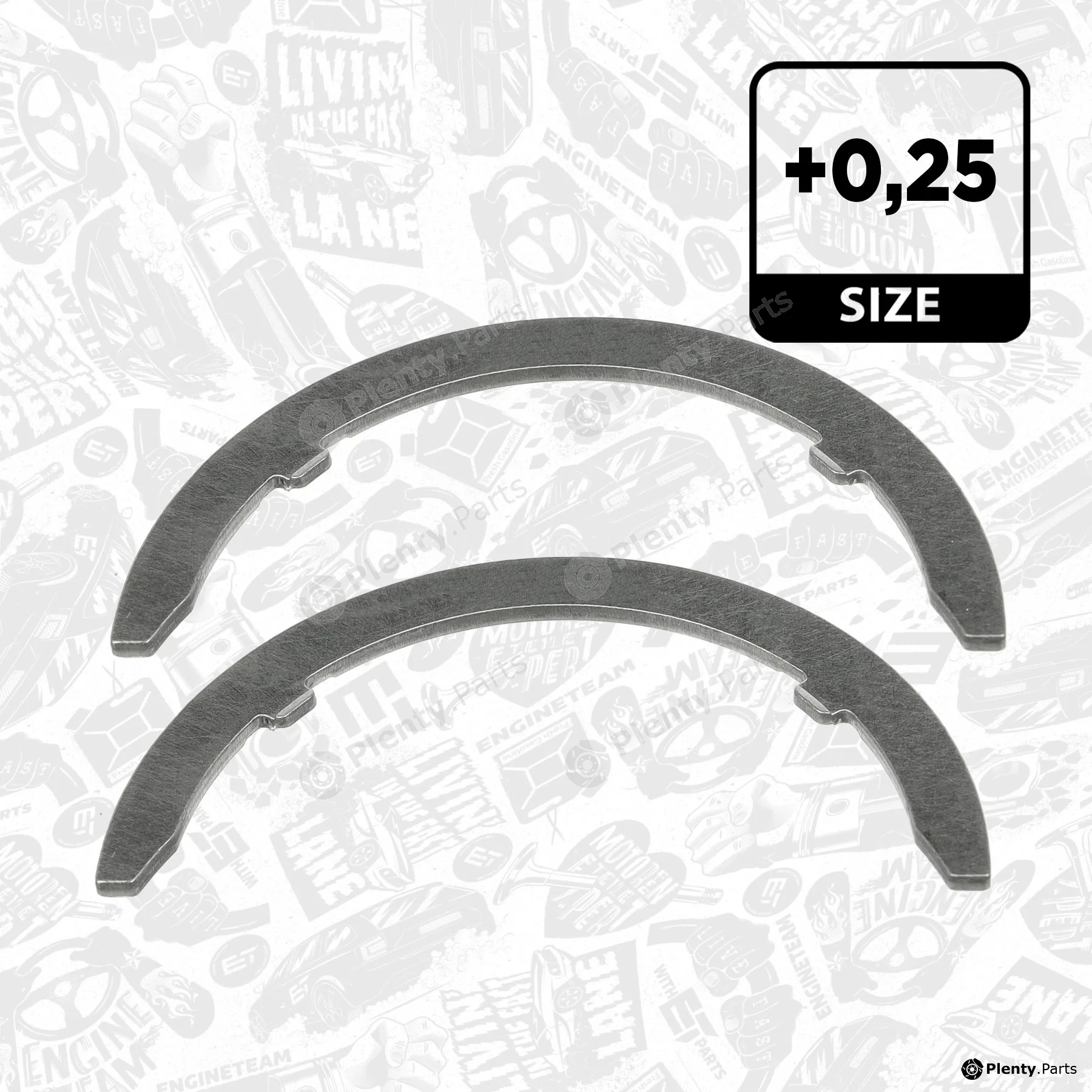 Et Engineteam LA002325 — Thrust Washer, crankshaft