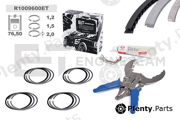 Et Engineteam R1009600ET — Piston Ring Kit
