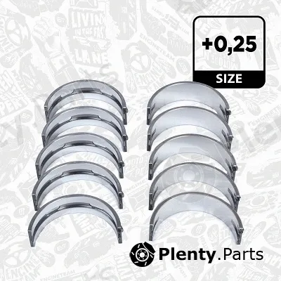 Et Engineteam LH003925 — Crankshaft Bearing Set