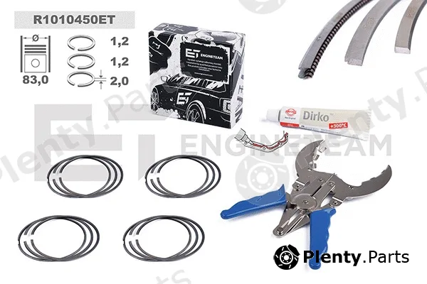 Et Engineteam R1010450ET — Piston Ring Kit