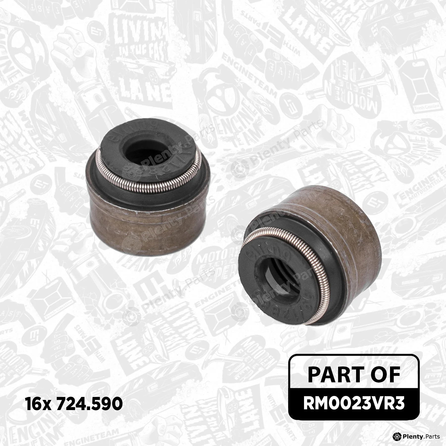 Et Engineteam RM0023VR3 — Water Pump & Timing Belt Kit