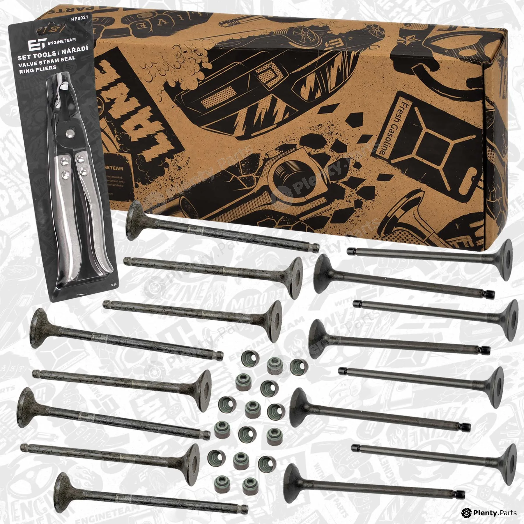 Et Engineteam VS0030 — Valve Kit, intake/exhaust valve