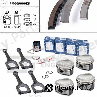 Et Engineteam PM009000KS — Piston Set