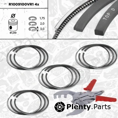 Et Engineteam R1009100VR1 — Piston Ring Kit