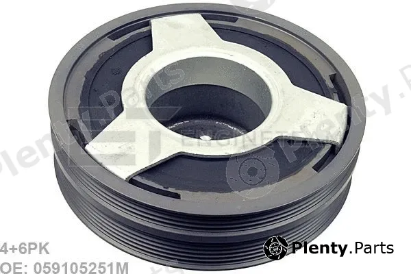 Et Engineteam PC0009 — Belt Pulley, crankshaft