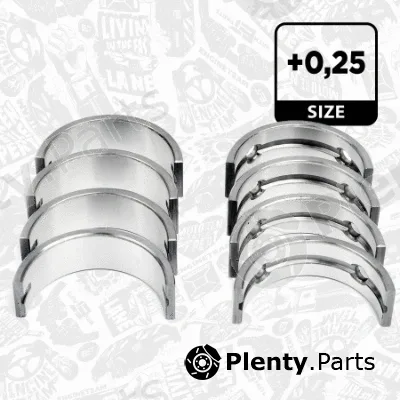 Et Engineteam LH004225 — Crankshaft Bearing Set