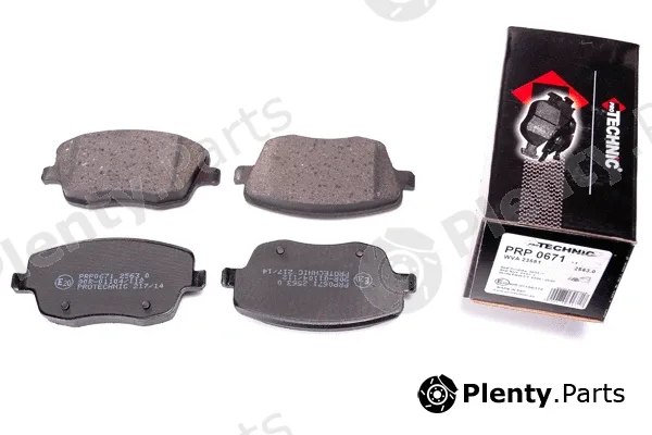 Protechnic PRP0671 — Brake Pad Set, disc brake