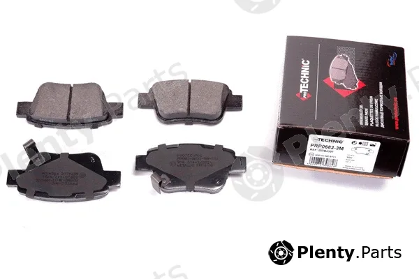 Protechnic PRP0682-3M — Brake Pad Set, disc brake 3M SHIMS