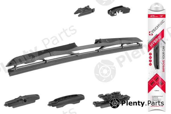 Protechnic PRX475H — Wiper Blade BLISTER (Hybrid)