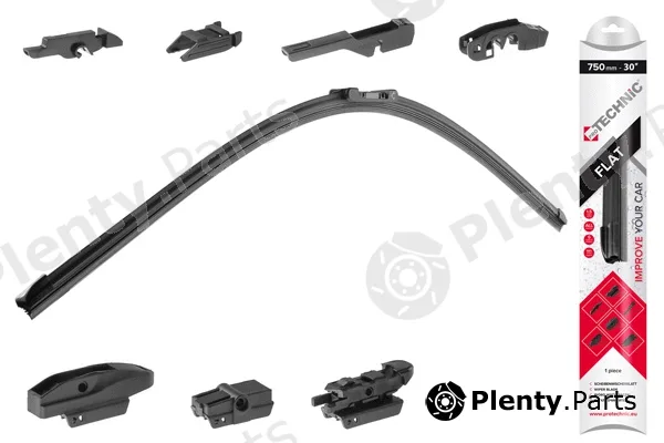 Protechnic PRX750F — Wiper Blade BLISTER (Flat)