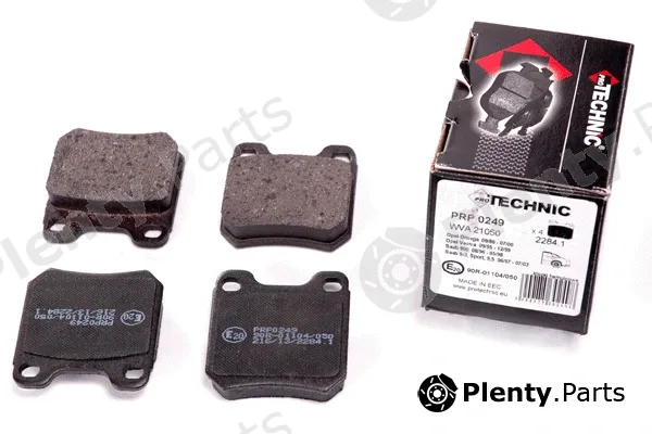 Protechnic PRP0249 — Brake Pad Set, disc brake