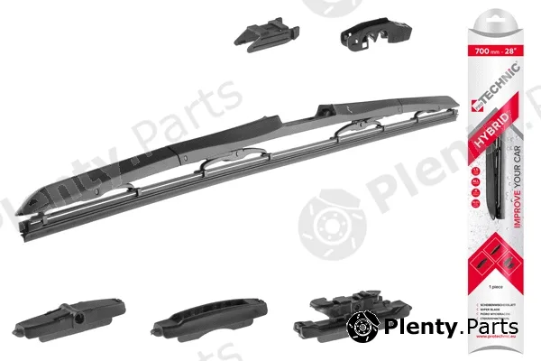 Protechnic PRX700H — Wiper Blade BLISTER (Hybrid)