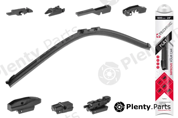 Protechnic PRX600F — Wiper Blade BLISTER (Flat)