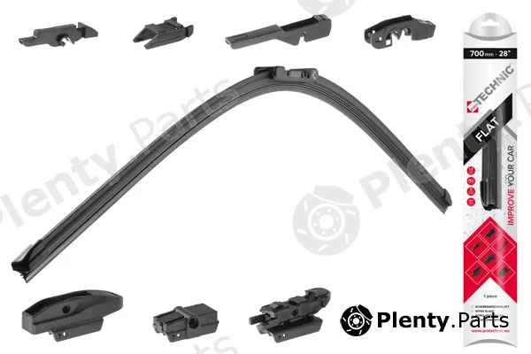 Protechnic PRX700F — Wiper Blade BLISTER (Flat)