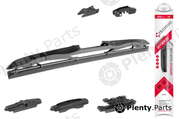 Protechnic PRX450H — Wiper Blade BLISTER (Hybrid)