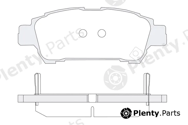 KSH Europe 1850.0058039 — Brake Pad Set, disc brake