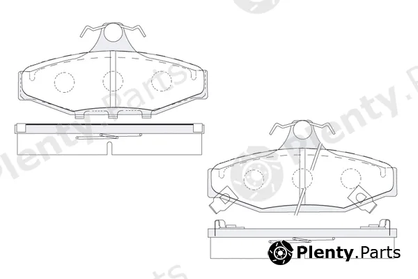 KSH Europe 1850.0058013 — Brake Pad Set, disc brake
