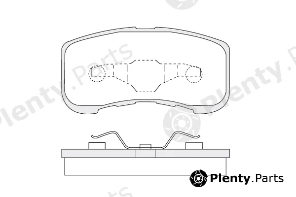 KSH Europe 1850.0058031 — Brake Pad Set, disc brake