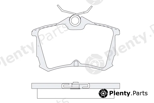 KSH Europe 1850.0058032 — Brake Pad Set, disc brake