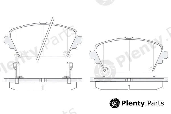 KSH Europe 1850.0058025 — Brake Pad Set, disc brake