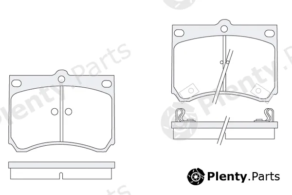 KSH Europe 1850.0058113 — Brake Pad Set, disc brake