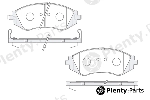 KSH Europe 1850.0058012 — Brake Pad Set, disc brake