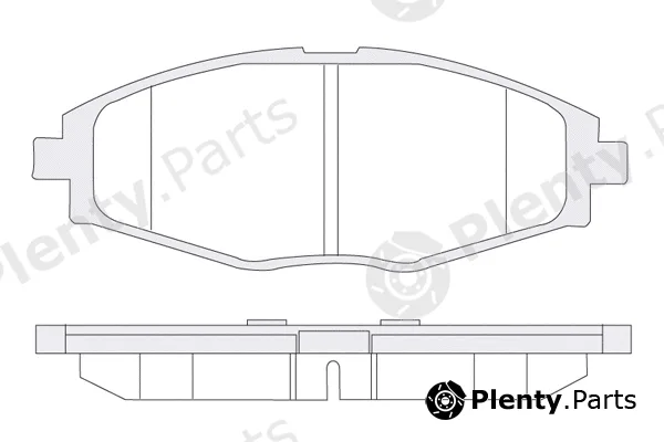 KSH Europe 1850.0058018 — Brake Pad Set, disc brake