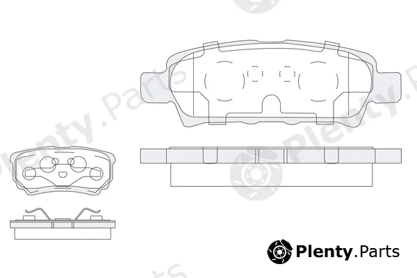 KSH Europe 1850.0058046 — Brake Pad Set, disc brake
