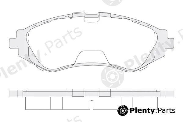 KSH Europe 1850.0058141 — Brake Pad Set, disc brake