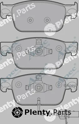 Apec PAD2150 — Brake Pad Set, disc brake Apec