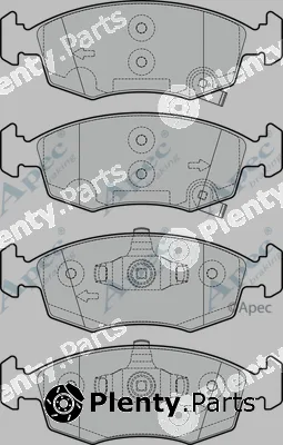 Apec PAD1933 — Brake Pad Set, disc brake Apec