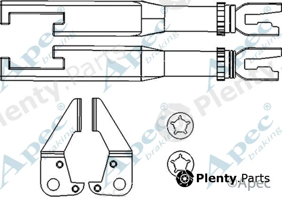 Apec ADB3023 — Adjuster, braking system Apec