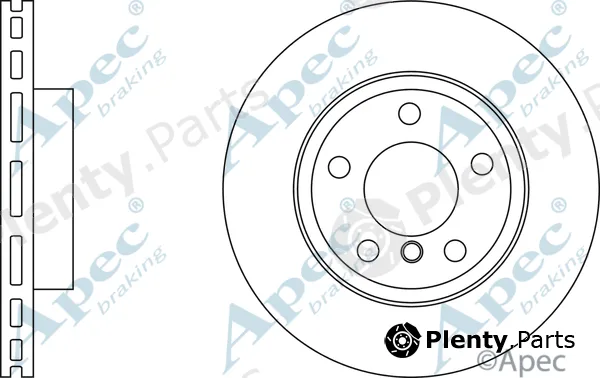 Apec DSK2999 — Brake Disc Apec