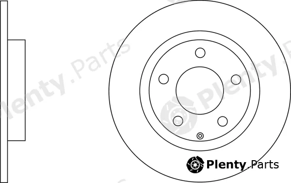 Apec SDK6771 — Brake Disc Apec Blue