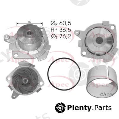 Apec AWP1487 — Water Pump, engine cooling Apec