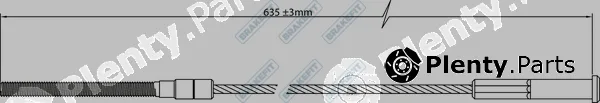 Apec BBC3391 — Cable Pull, parking brake Brake Fit