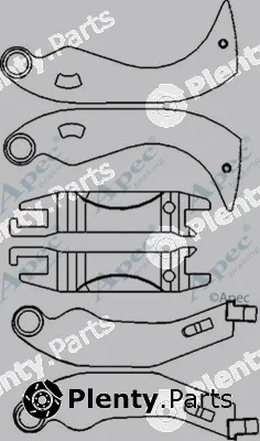 Apec ADB3001 — Adjuster, braking system Apec