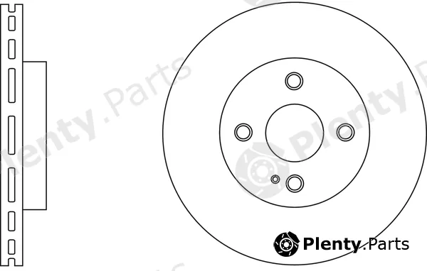Apec SDK6133 — Brake Disc Apec Blue