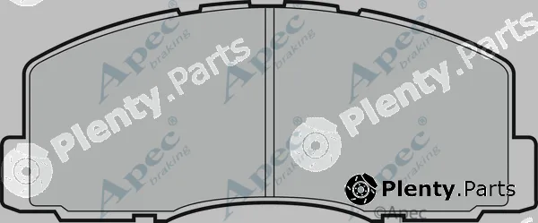 Apec PAD495 — Brake Pad Set, disc brake Apec