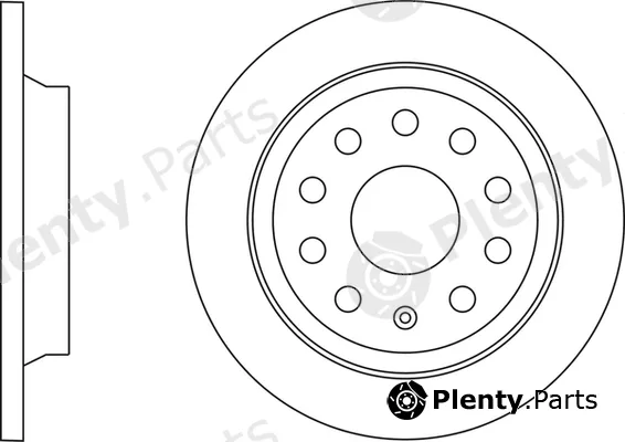 Apec SDK6780 — Brake Disc Apec Blue