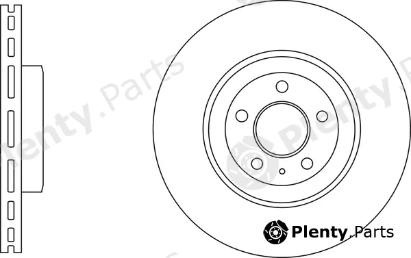 Apec SDK6997 — Brake Disc Apec Blue